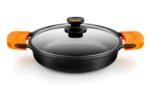 MONIX MAGMA niski lonac sa staklenim poklopcem 28 cm 3 L
