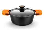 MONIX MAGMA visoki lonac sa staklenim poklopcem 24 cm 4 L