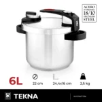 TEKNA ekspres lonac 6 L - Slika 3