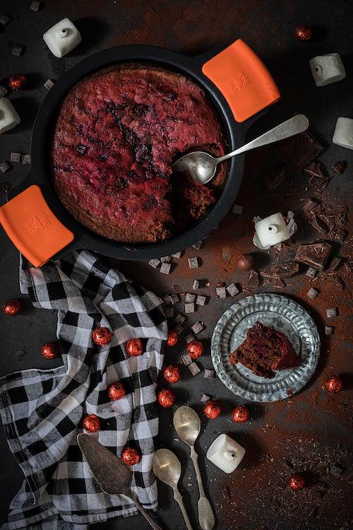 Brownie u čokoladnoj i red velvet tepsiji