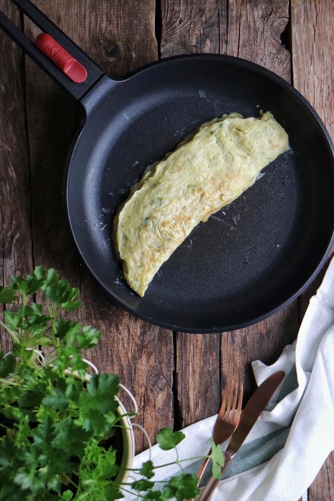 Omlet s bakalarom i zelenom paprikom