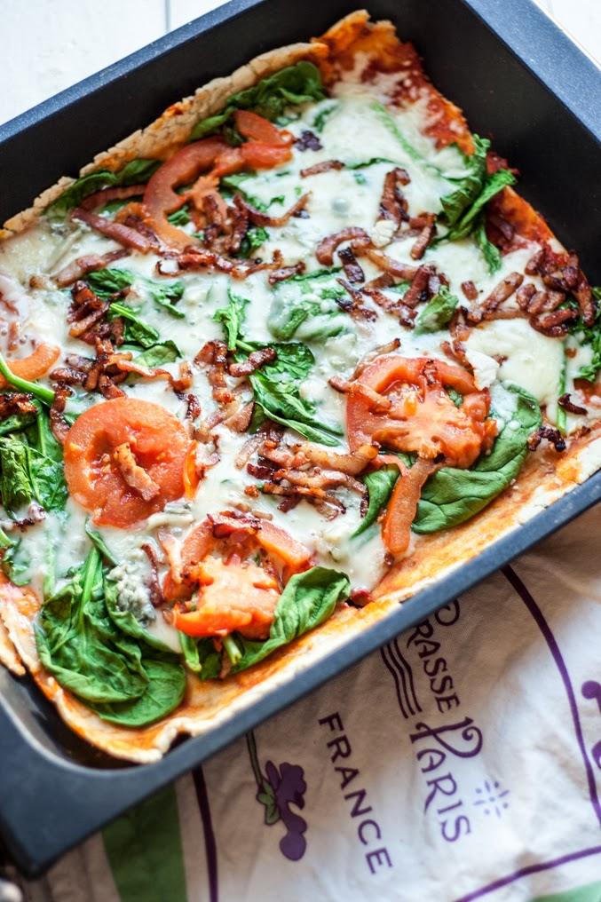 Pizza sa špinatom